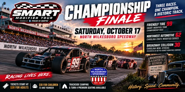 SMART Modified Championship Coming to North Wilkesboro Speedway